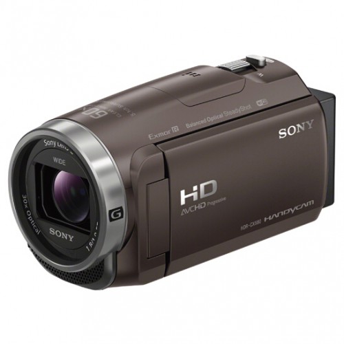 索尼（SONY） HDR-CX680 高清数码摄像机 5轴防抖 30倍光学变焦（棕色）