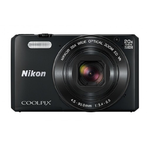 Nikon/尼康 COOLPIX S7000 小型便携数码相机卡片机 高清家用旅行（黑）